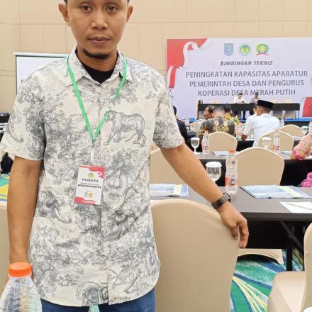 Tingkatkan Kompetensi, Ketua Koperasi Desa Merah Putih Tanah Abang Hadiri Bimtek Peningkatan Kapasit